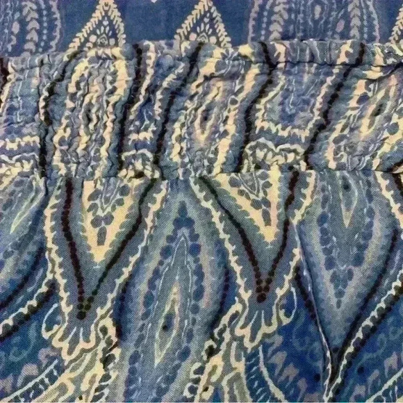 Vintage Havana, Medium, Maxi skirt, blue, yellow - Picture 7 of 7